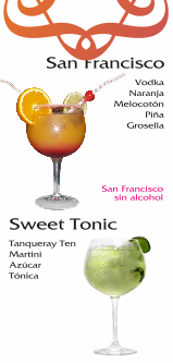 Cocktail San Francisco y Sweet Tonic